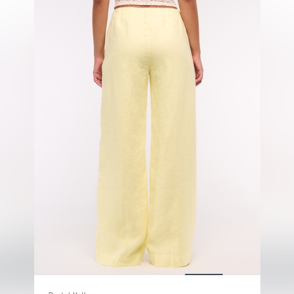 Yellow linen set